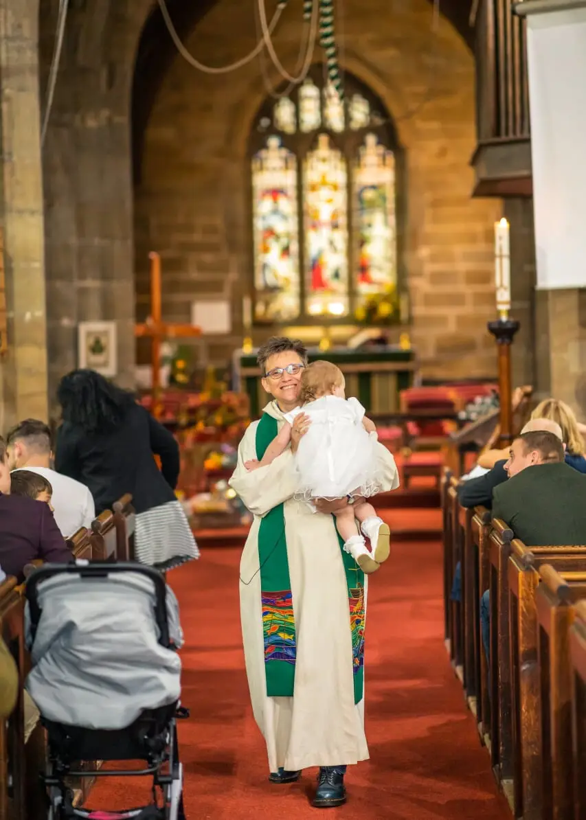 Baptism at Crofton Church