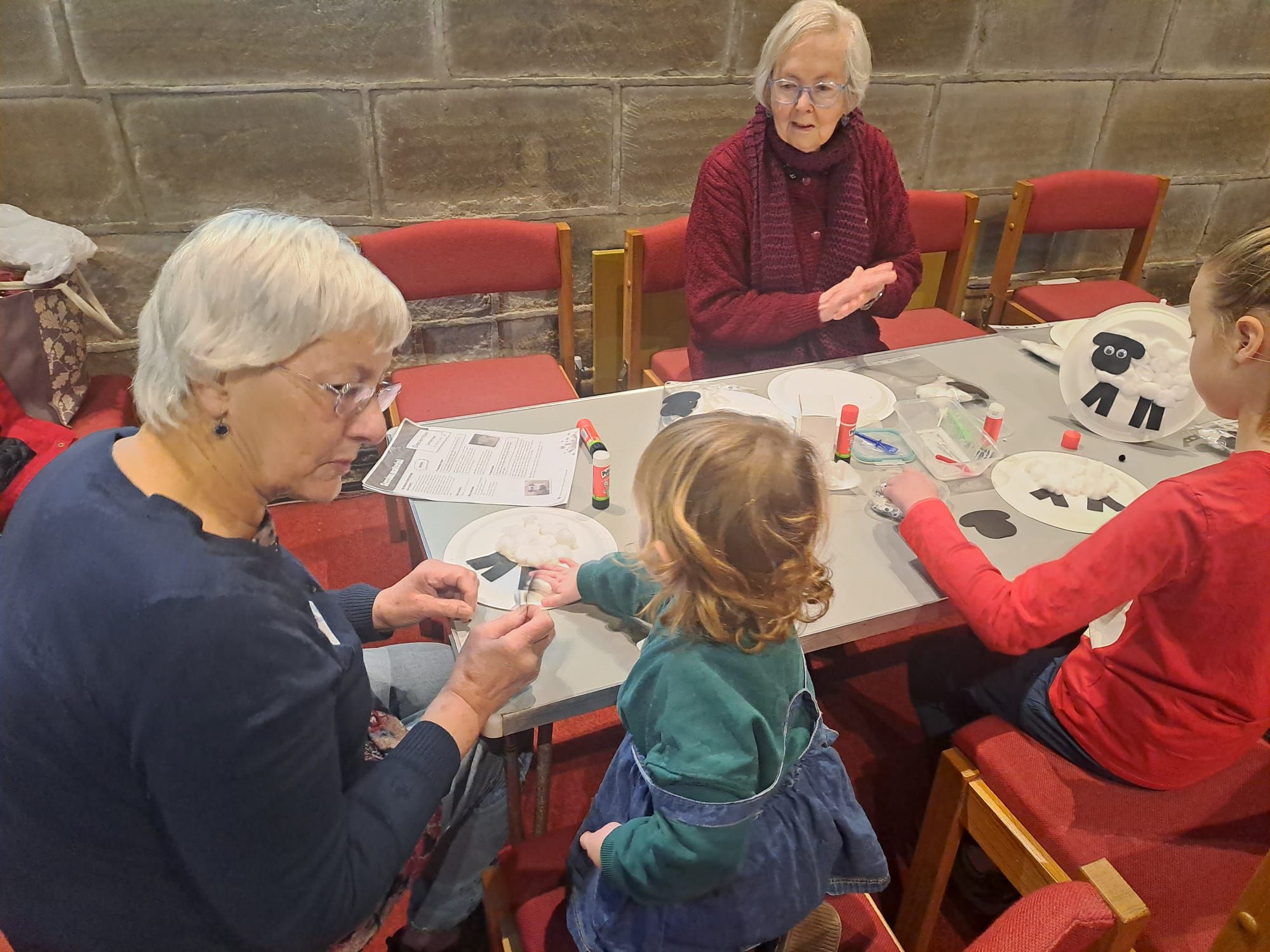 Children's activities at All Saints Church Crofton
