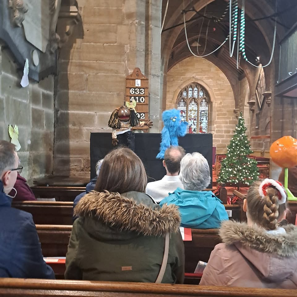 Families and children at All Saints Church Crofton