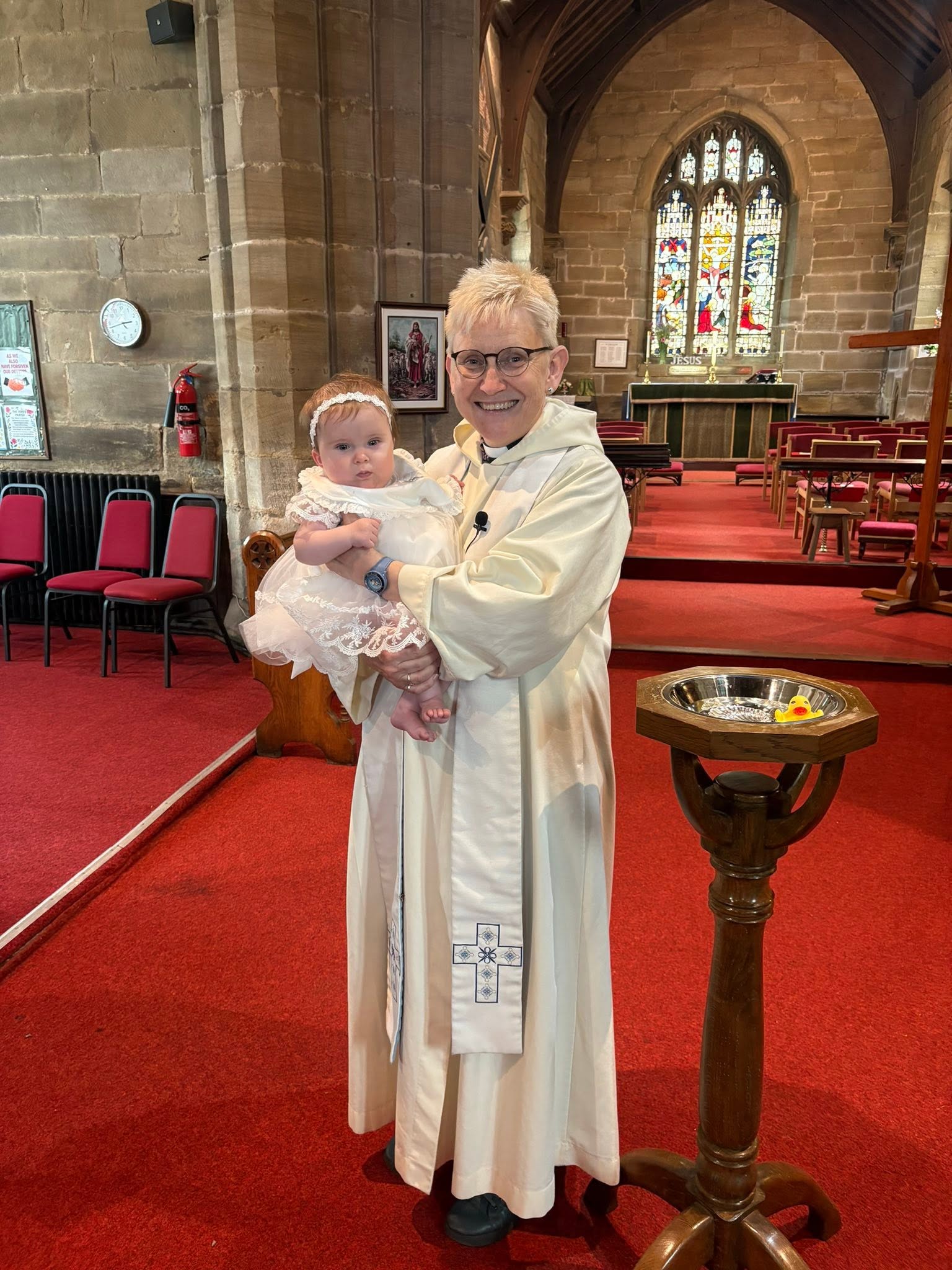 Baptism at Crofton Church